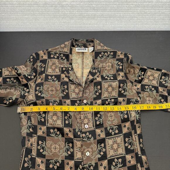 Chico’s Design Tapestry Floral Patchwork Silk Blend Jacket Women's Size Small - Picture 9 of 12